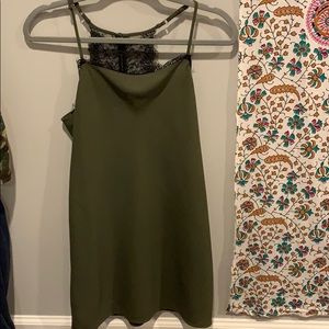 A army green dress